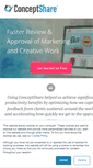 Mobile Screenshot of conceptshare.com